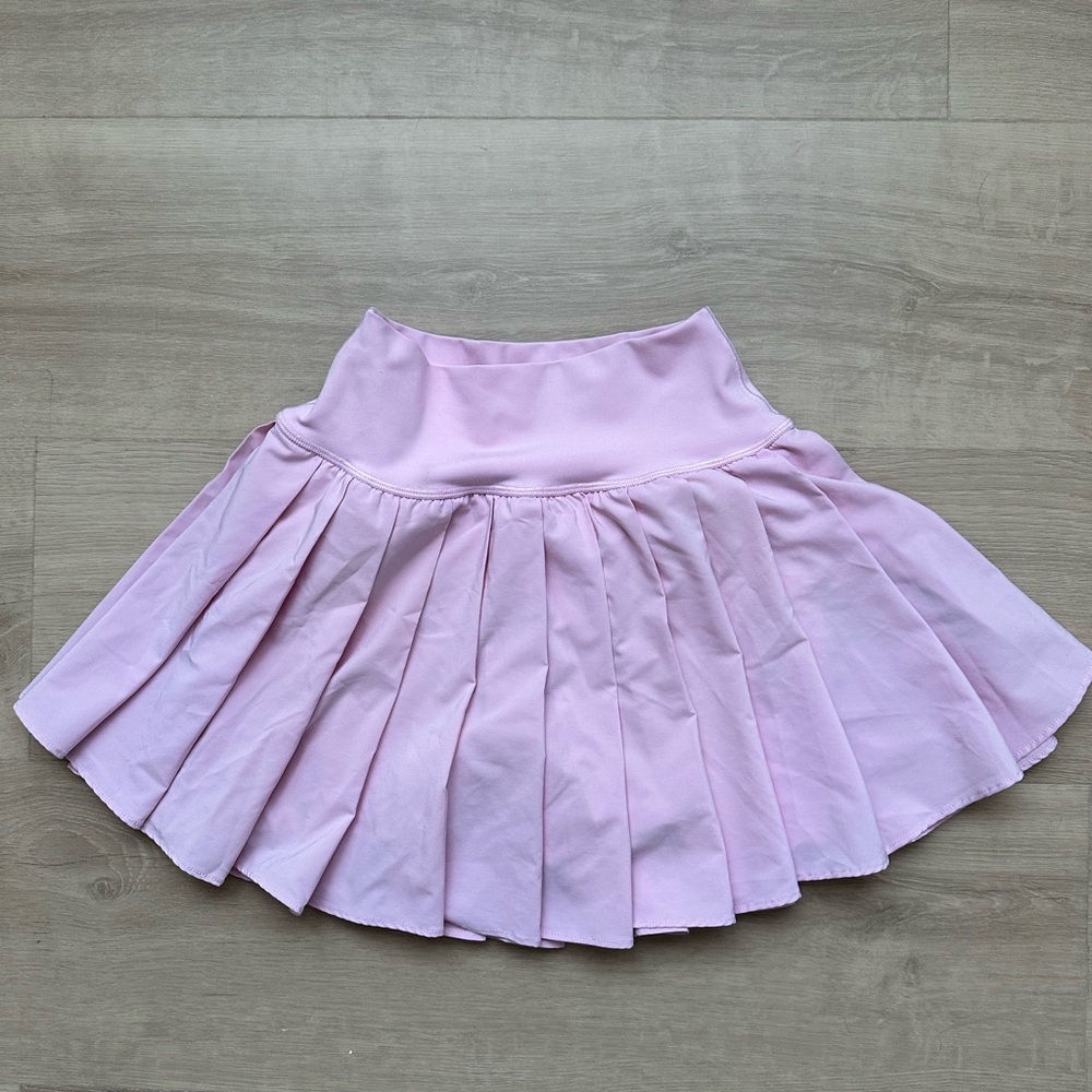 Yogalicious Light Pink A-Line Skirt